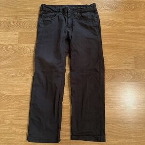 Prana Carpenter Pants Men's Black 34x30 (Act 34x29) Born From The Experience